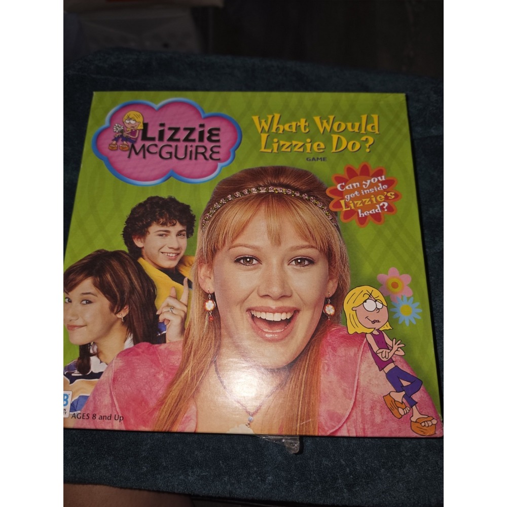 Lizzie McGuire Board Game "What Would Lizzie Do?" COMPLETE Vintage Y2K